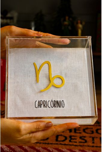 Quadro Acrilico Capricornio Mimo Galeria